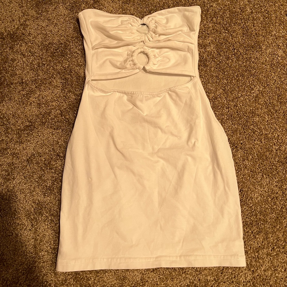 Cutout mini dress